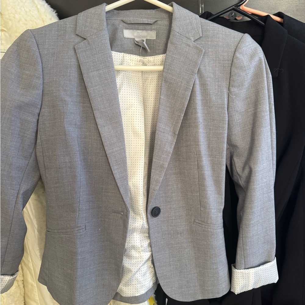 H&M Classic Gray Blazer